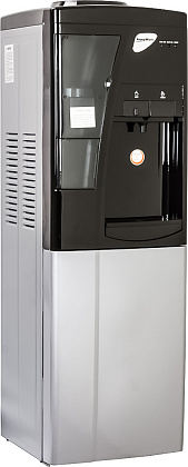 Диспенсер Aqua Work TY-LDR3W черный/серебристый (напольный